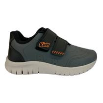 Tênis Kidy Ultra Flex Infantil Grafite anatômico