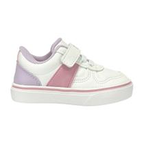 Tênis Klin Freestyle Baby 259066 Branco/Rosa