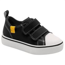 Tênis Klin Freestyle Baby Tiras Autocolantes Fácil De Calçar Confortável Preto Tênis Klin Freestyle Baby Tiras Autocolantes Fácil De Calçar Confortável Preto