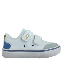 Tênis Klin Freestyle Infantil Masculino Tira Autocolante Tênis Klin Freestyle Infantil Masculino Tira Autocolante