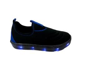 Tênis Infantil Klin Light 022 Preto Com luzes de led | Klin