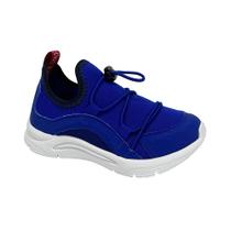 Tênis Klin New Sport Mini Calce Fácil 199109 Azul Royal/Vermelho