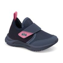 Tenis Klin New Sport Mini Infantil Menina Com tiras autocolantes