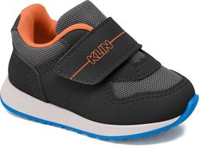 Tenis Klin Walk Baby 453 Menino - Grafite