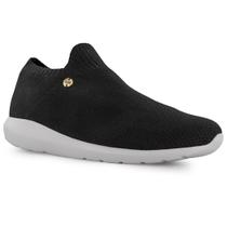 Tênis Knit Feminino Light Way Essential forrado em lã sintética Ref.:22203 Tênis Knit Feminino Light Way Essential forrado em lã sintética Ref.:22203