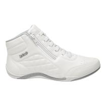 Tênis Kolosh C1285A Sneaker Cano Alto Bota Elastico Ziper Feminino