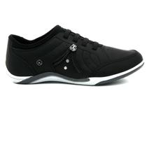 Tênis Kolosh C1298 Casual Sem Cadarço Elástico Ziper Feminino