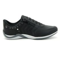 Tenis Kolosh C3670 Ziper Elastico Conforto Casual Feminino