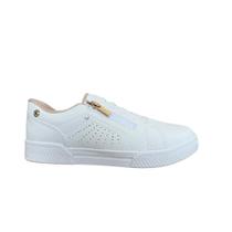 Tênis Kolosh Casual Feminino Ziper C3008 Off White
