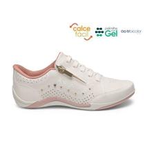 Tênis kolosh Casual Hades Nevoa Branco/Rosa - Feminino Branco/Rosa