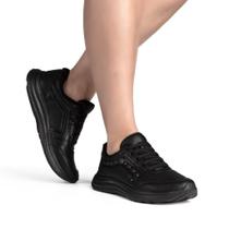 Tênis Kolosh E0296 Feminino Esportivo com Cadarço Elástico, Tachas Laterais e Sola EVAfit+ - Coleção Almeria