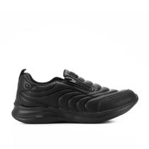 Tênis Kolosh Esportivo Feminino De Calce Fácil Preto K7032A