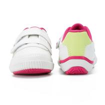 Tenis kolosh infantil menina hades off white/abacate/magenta