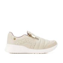 Tênis Kolosh Jogging Calce Fácil - Feminina - Bege Tênis Kolosh Jogging Calce Fácil - Feminina - Bege