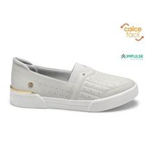 Tenis Kolosh Slip On Leve Conforto C3002a - Gelo