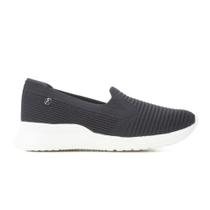 Tênis Kolosh Slip on Preto Feminino Malha Casual