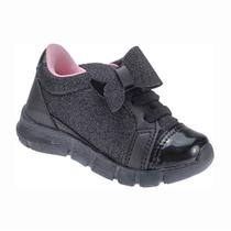 Tênis Laço Glitter Infantil Feminino Jet Kids 15110017