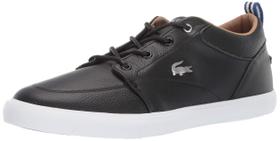 Tênis Lacoste Bayliss para homens preto/branco tamanho 10