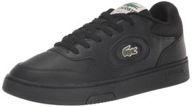 Tênis Lacoste Lineset Masculino - Couro Preto - Tamanho 9.5