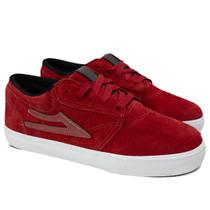Tênis Lakai Griffin Red Suede Reflective
