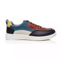 Tênis Laroche Apolo Colors Casual em Couro Legítimo