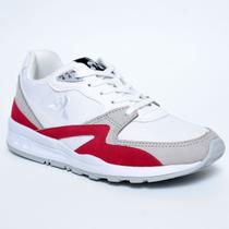 Tênis Le Coq Sportif R800 Feminino - Branco e Rosa