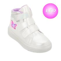 Tênis Led Cano Médio Infantil Pampili PP25-73605 Tênis Led Cano Médio Infantil Pampili PP25-73605