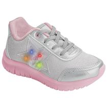 Tênis Led Infantil Light Fun Menina Kidy - 0351095 Tênis Led Infantil Light Fun Menina Kidy - 0351095