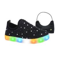 Tênis Led Infantil Menina Tam 20 ao 34 - Tênis Lumen Aurora e Bolsa Tênis Led Infantil Menina Tam 20 ao 34 - Tênis Lumen Aurora e Bolsa