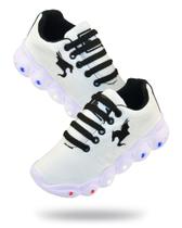 Tenis Led Infantil Sintetico Unisex