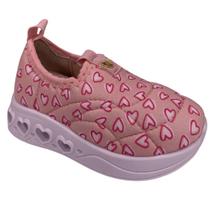 Tênis Led Molekinha Infantil Feminino 272010022791 Rosa