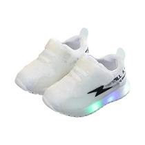 Tênis LED Para Crianças, Brilho Luminoso Para Primavera E Outono, Sapatos Que Brilham Para Meninos E