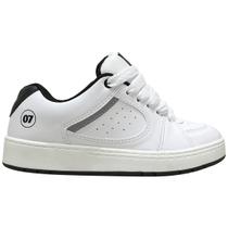 Tênis Lejon Haven Branco Skate Masculino Refletivo LJSC0004