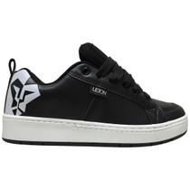 Tênis Lejon Rebel Skate Robusto Preto Branco LJSC0006