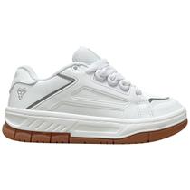 Tênis Lejon Urban-Tec Reflect Estilo Skate Masculino Curvin Cor:BrancoTamanho:42