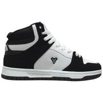 Tênis Lejon Venture Preto Branco Estilo Skate Basquete L0002