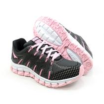 Tenis let-s feminino treino caminhada passeio corrida dia dia lest-13 Tenis let-s feminino treino caminhada passeio corrida dia dia lest-13
