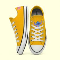 Tenis Lillo Stitch All Feminino Cano baixo Star Muito lindo 604TeLS
