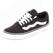 Tênis Listra Branca Com Glitter Old Star Tênis Listra Branca Com Glitter Old Star