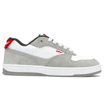 Tênis Low Unissex Camurça Core Loop Grey Red Tênis Low Unissex Camurça Core Loop Grey Red