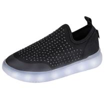 Tenis Luz Slip On Casual Dia a Dia Bibi Boom 1205015 Tenis Luz Slip On Casual Dia a Dia Bibi Boom 1205015