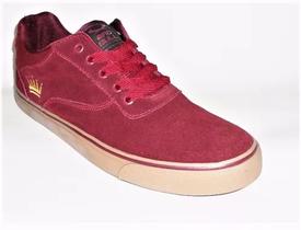 Tenis Mad Bull Mb-995 Vinho/caramelo Skate Shoes