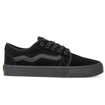 Tênis Mad Rats Camurça Unissex Golden Black Tênis Mad Rats Camurça Unissex Golden Black