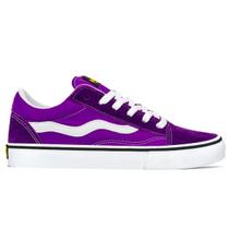 Tênis Mad Rats Lona Unissex OldSchool Roxo Tênis Mad Rats Lona Unissex OldSchool Roxo