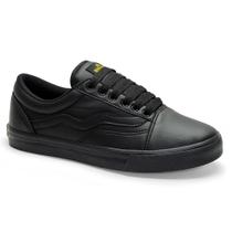 Tênis Mad Rats PU Todo Preto