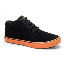 Tenis Mad Rats Skate Tribal Preto/crepe