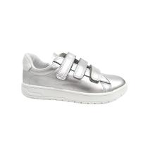 Tenis Marina Mello Casual De Couro 47026 Prata/Branco Tenis Marina Mello Casual De Couro 47026 Prata/Branco