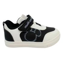 Tênis Marvel Mickey Mouse Danguinho Fechamento em tiras autocolantes Super Leve e Confortável Infantil (66004)