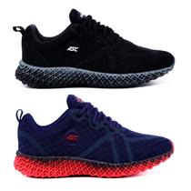 Tênis Masculino 2 Pares Esportivo Academia Caminhada Treino Lazer Confortável Conjunto Bonito - BOOT WAY