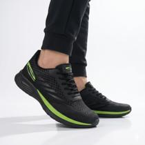 Tênis masculino academia corrida caminhada sola antiderrapante macio leve resistente flexível